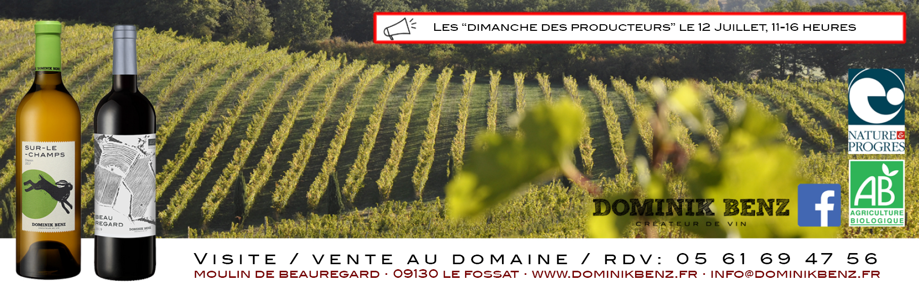 Dominik Benz - Créateur de Vin