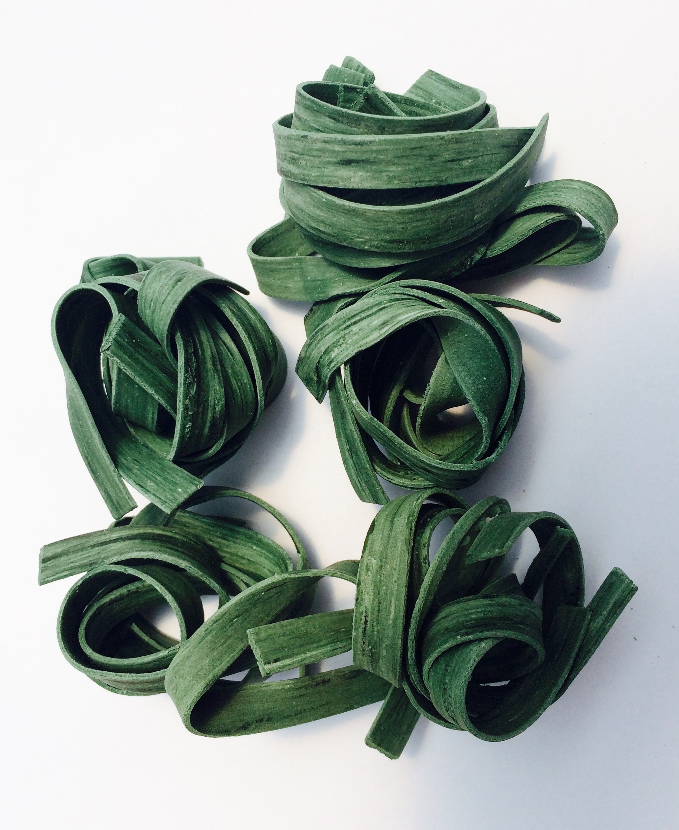 Tagliatelles a la Spiruline