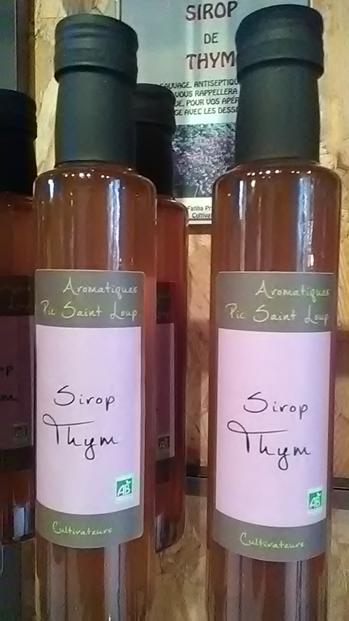 sirop de Thym