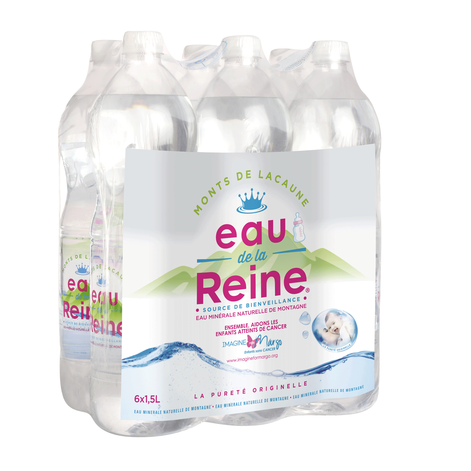 EAU DE LA REINE eau minérale naturelle de montagne