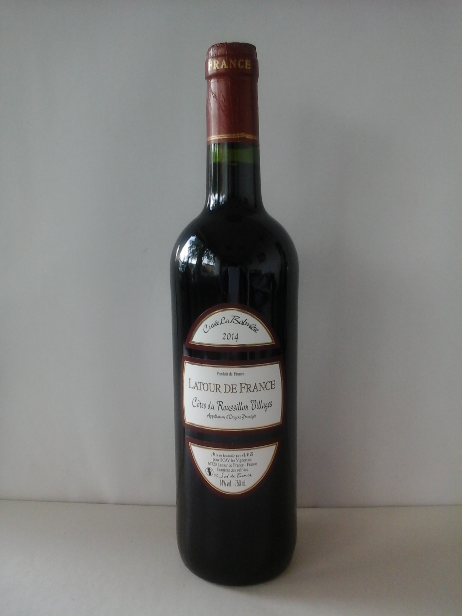 CUVEE DE LA BALMIERE 2014