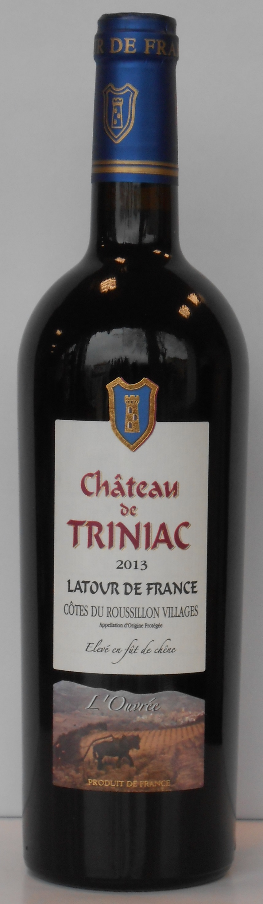 CHÂTEAU DE TRINIAC 2013 (Vieilli en Fût dechêne)