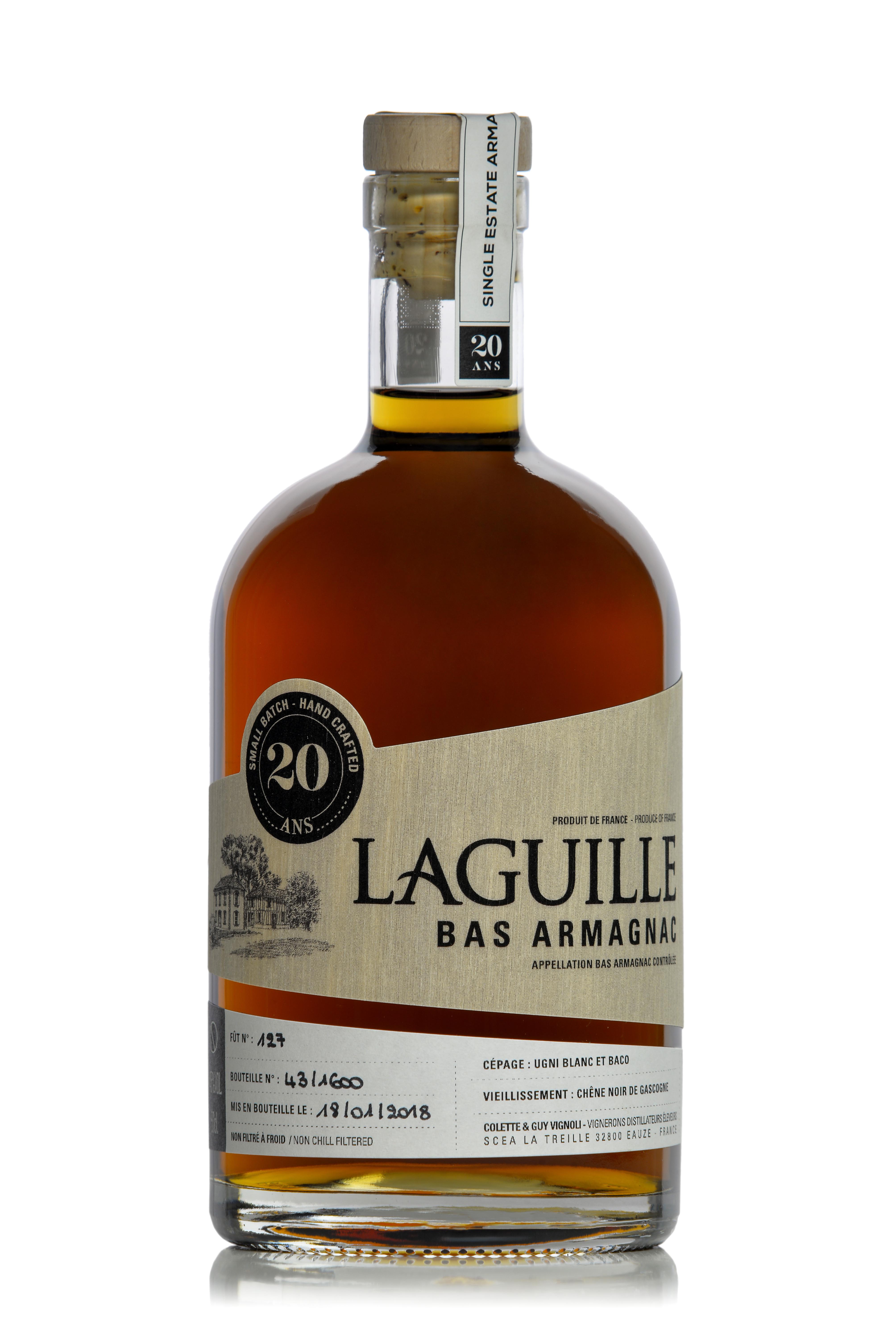 Bas Armagnac Small Batch 20 ans