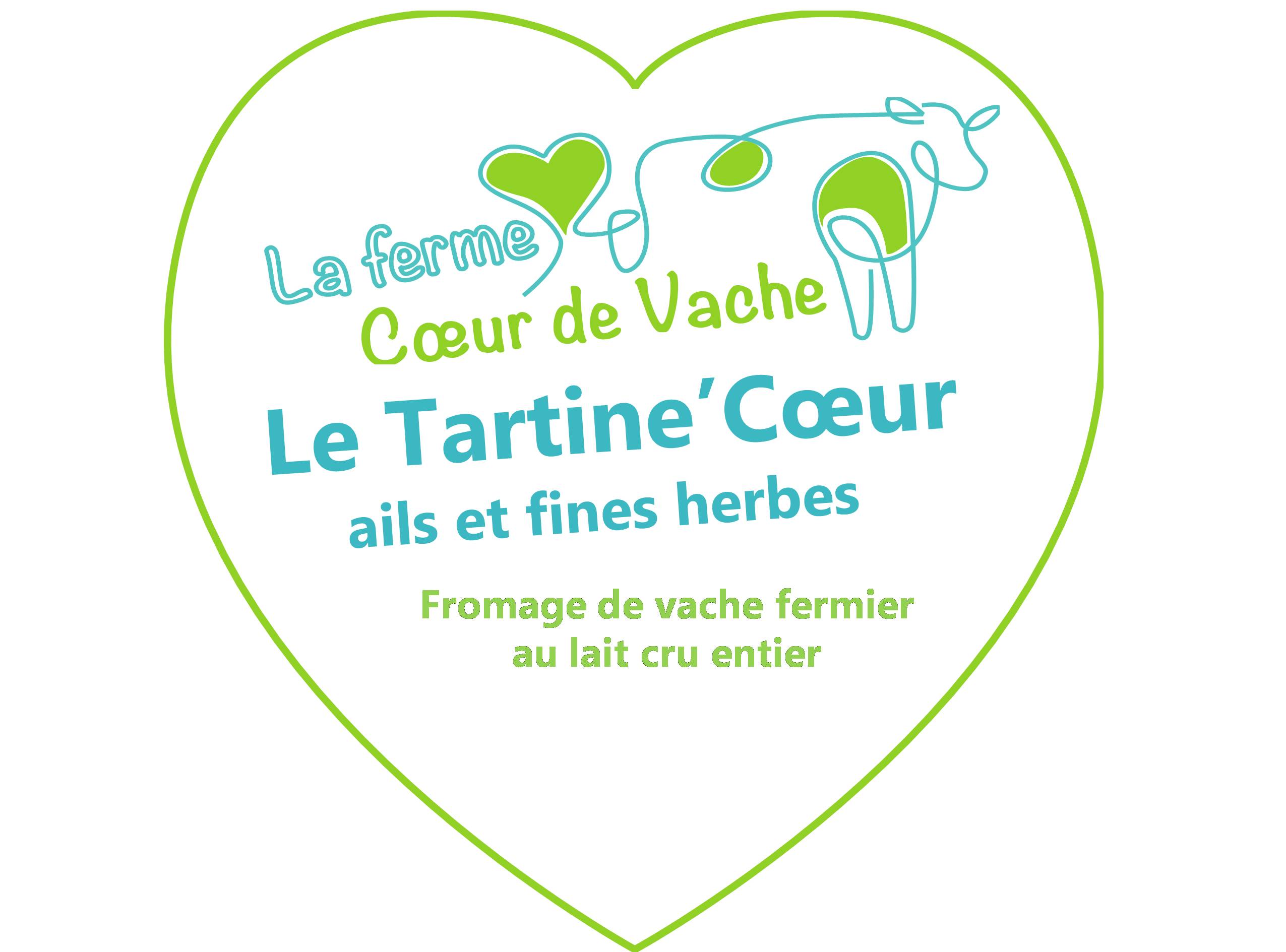 Tartine' coeur ails et fines herbes