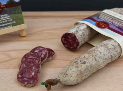 Saucisse sèche ou saucisson de Boeuf