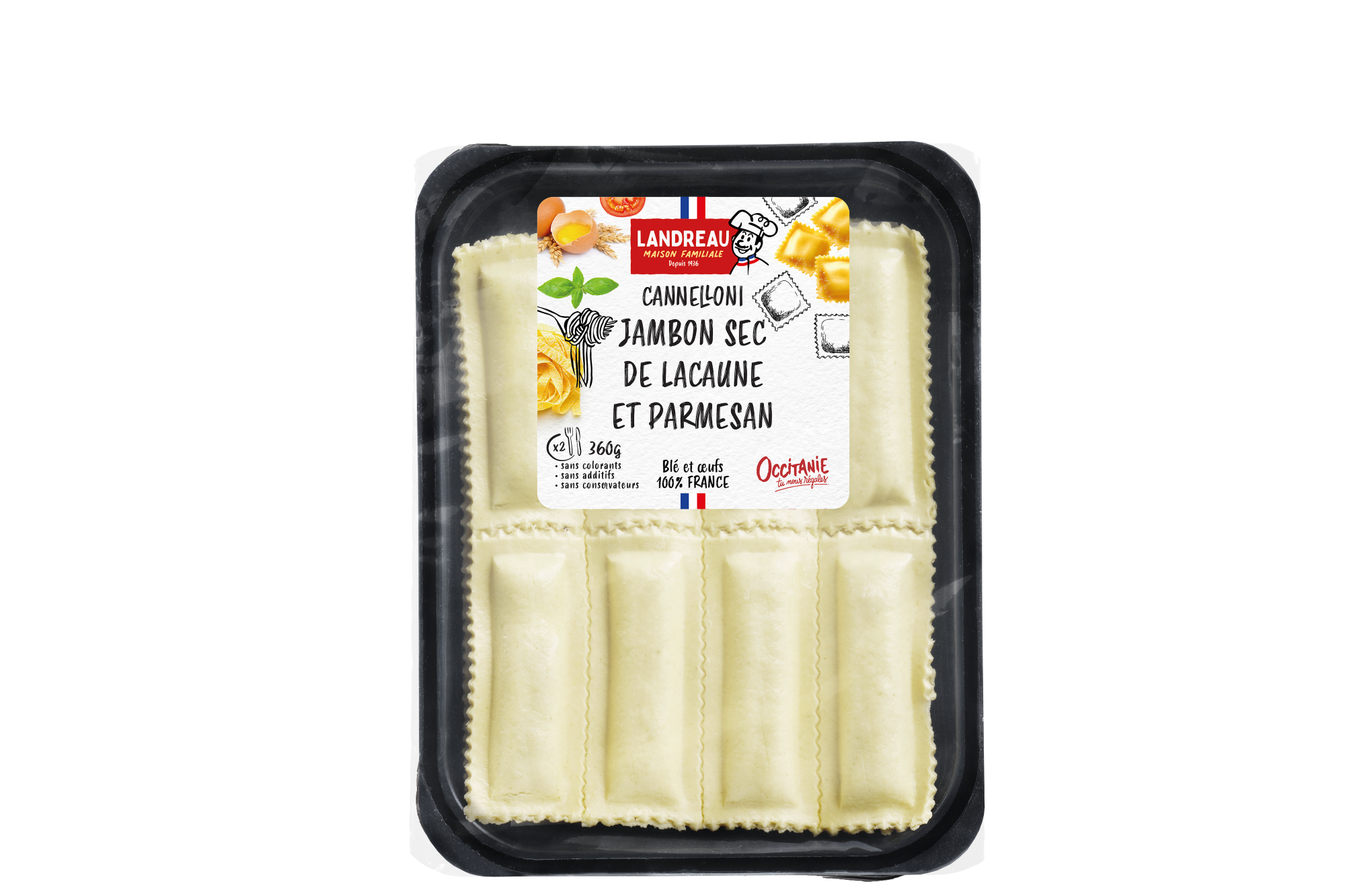 Cannelloni au jambon