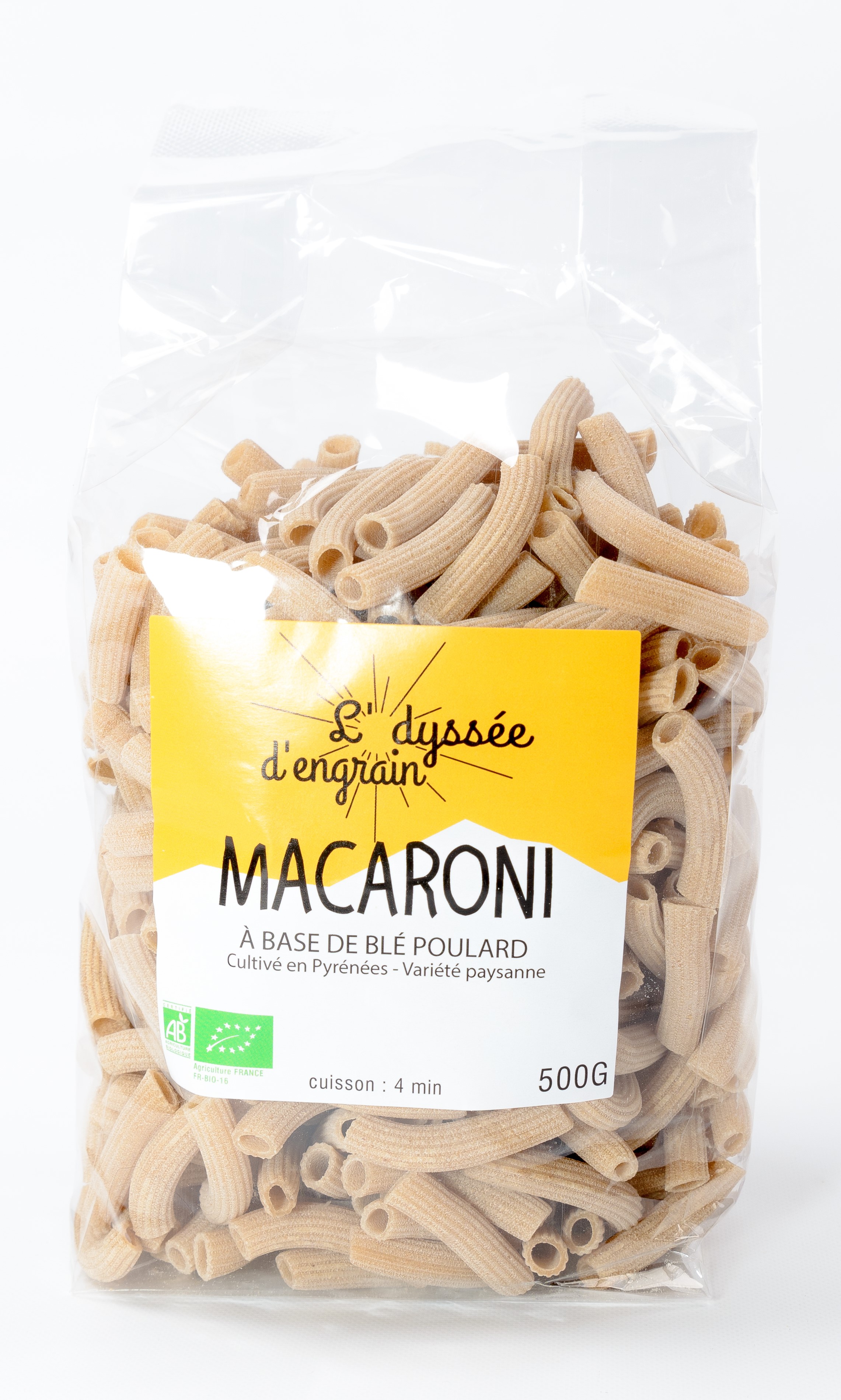 Macaroni Ble Poulard d'Auvergne 500g