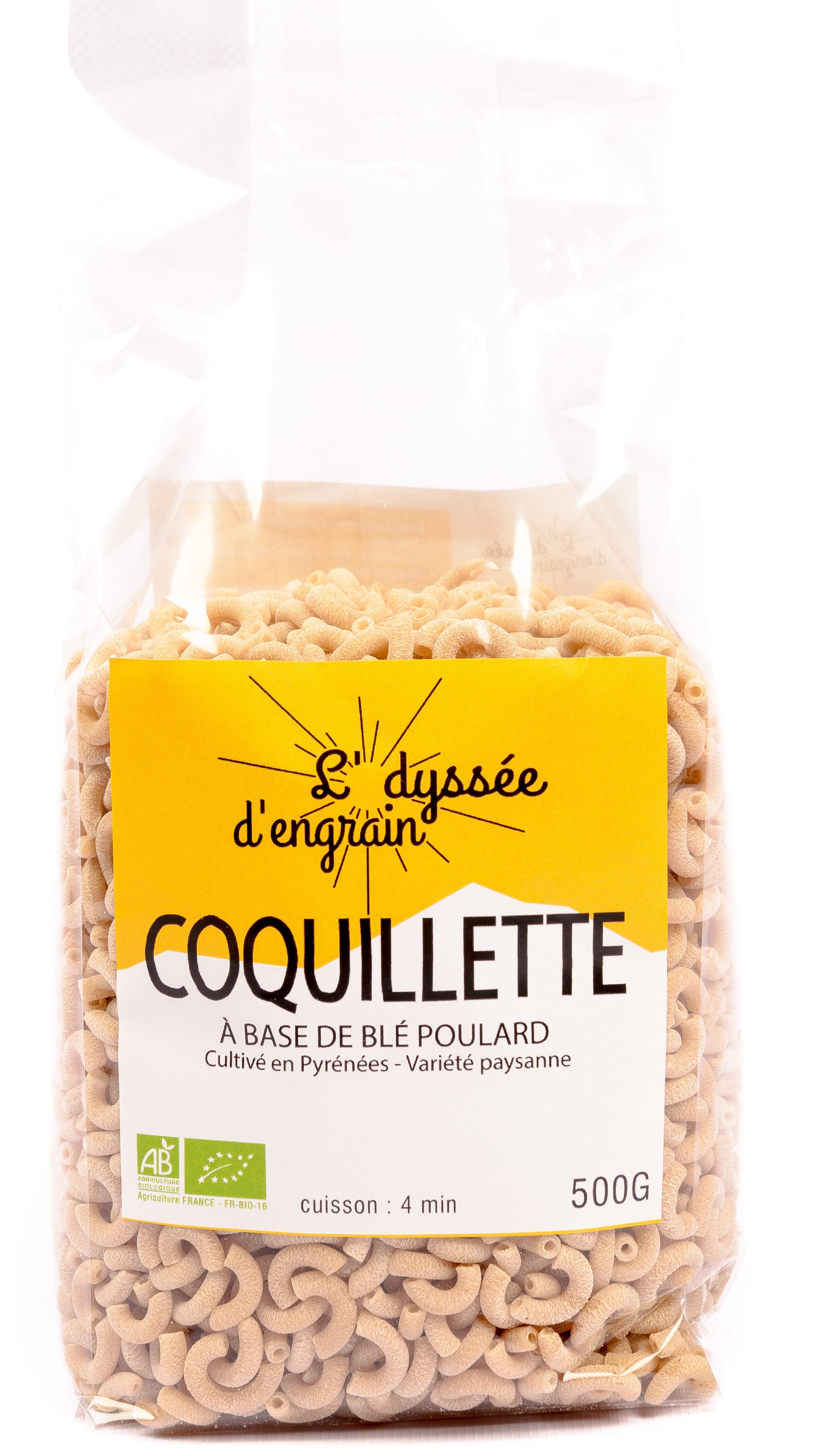 Coquillette Ble Poulard d'Auvergne 500g
