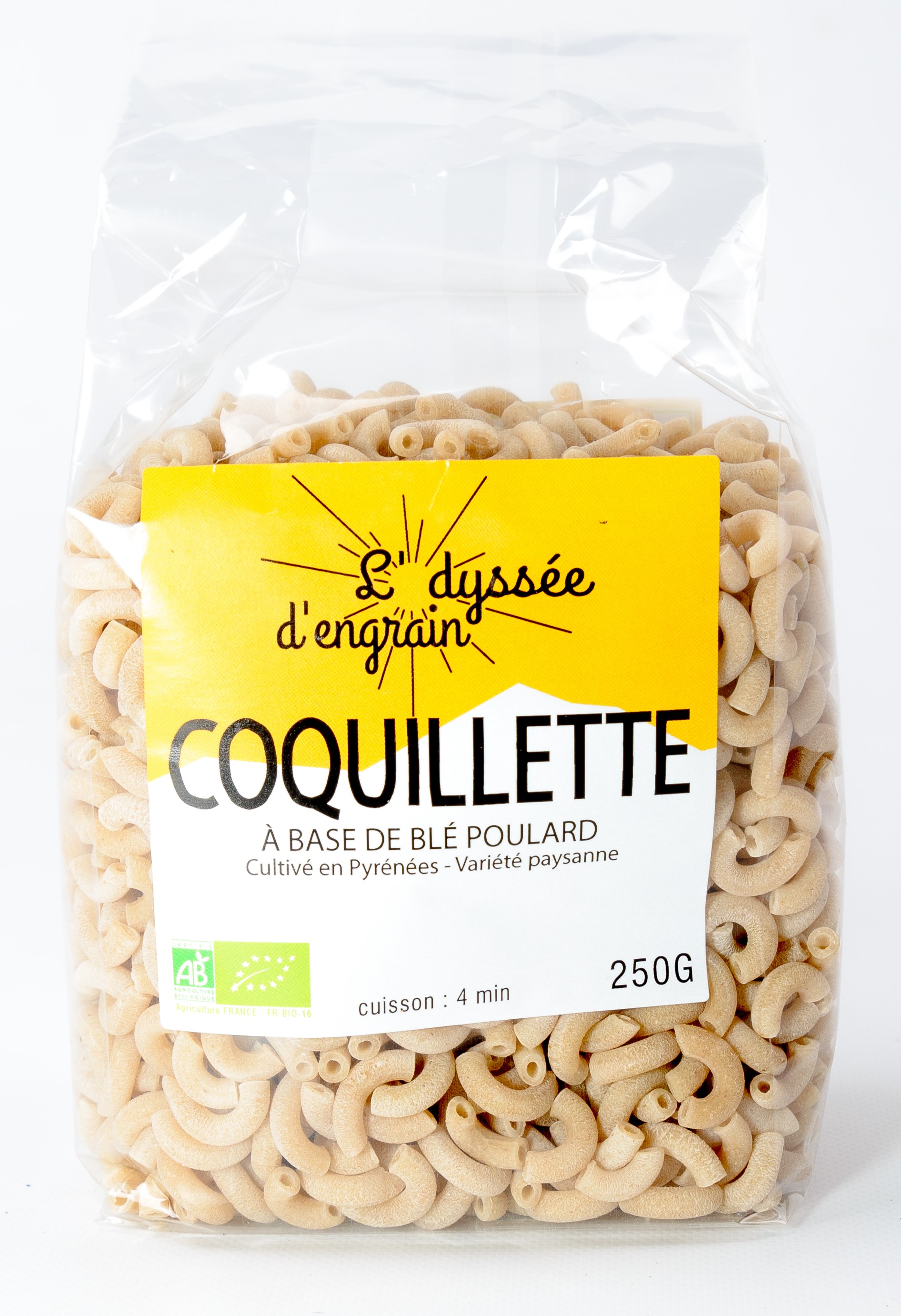 Coquillette Ble Poulard d'Auvergne 250g 