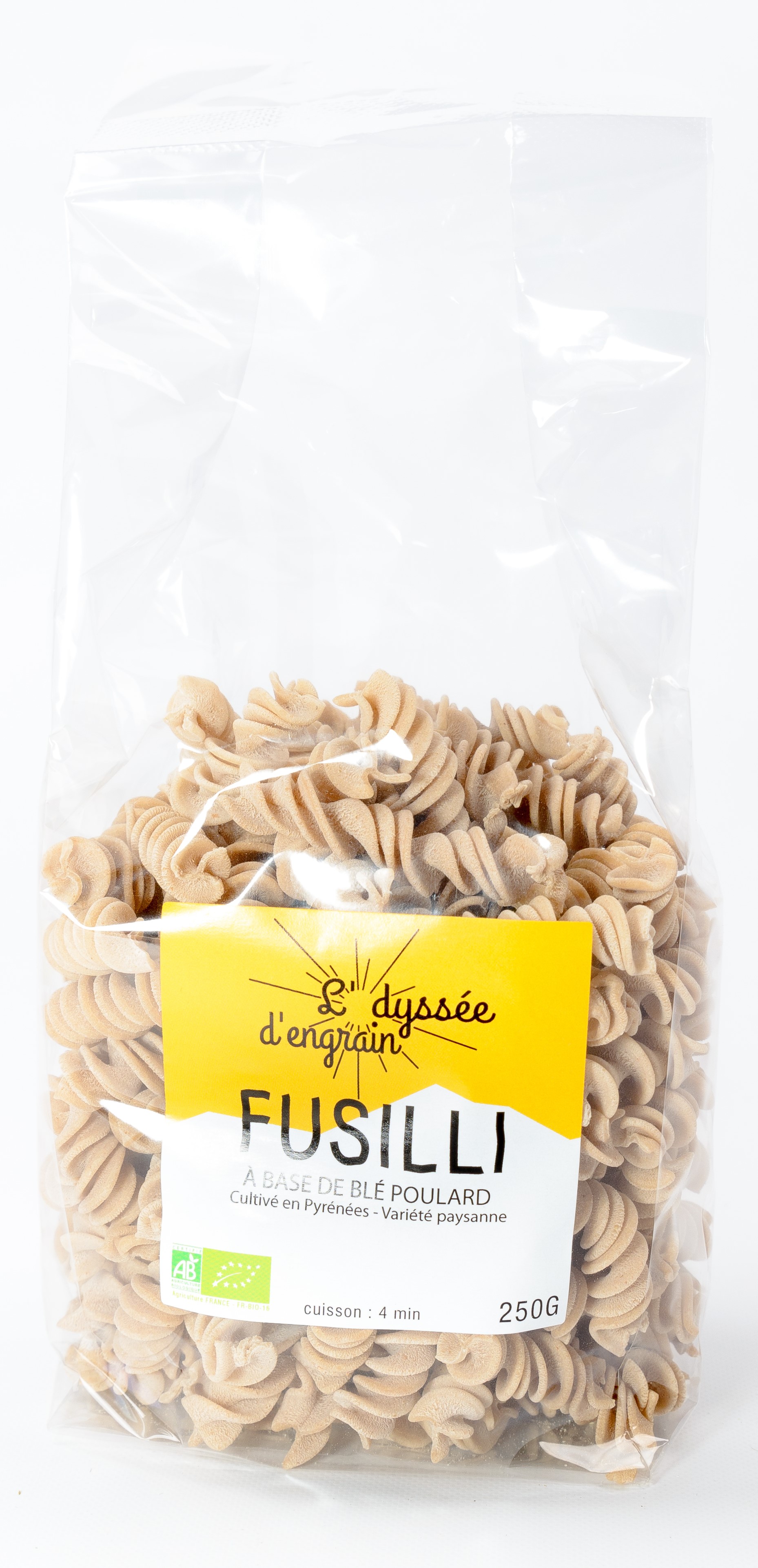 Fusilli Ble Poulard d'Auvergne 250g