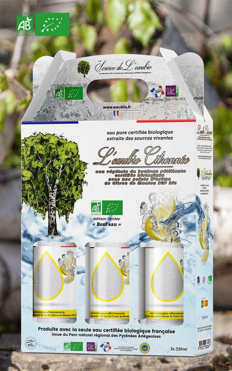 « L’eaubio Citronnée »
