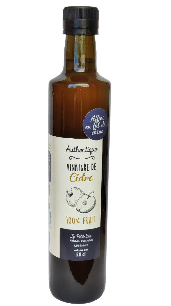 Authentique Vinaigre de cidre bio