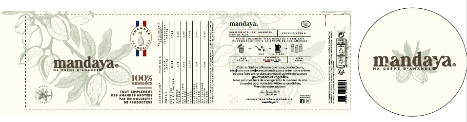 CREME D'AMANDE MANDAYA