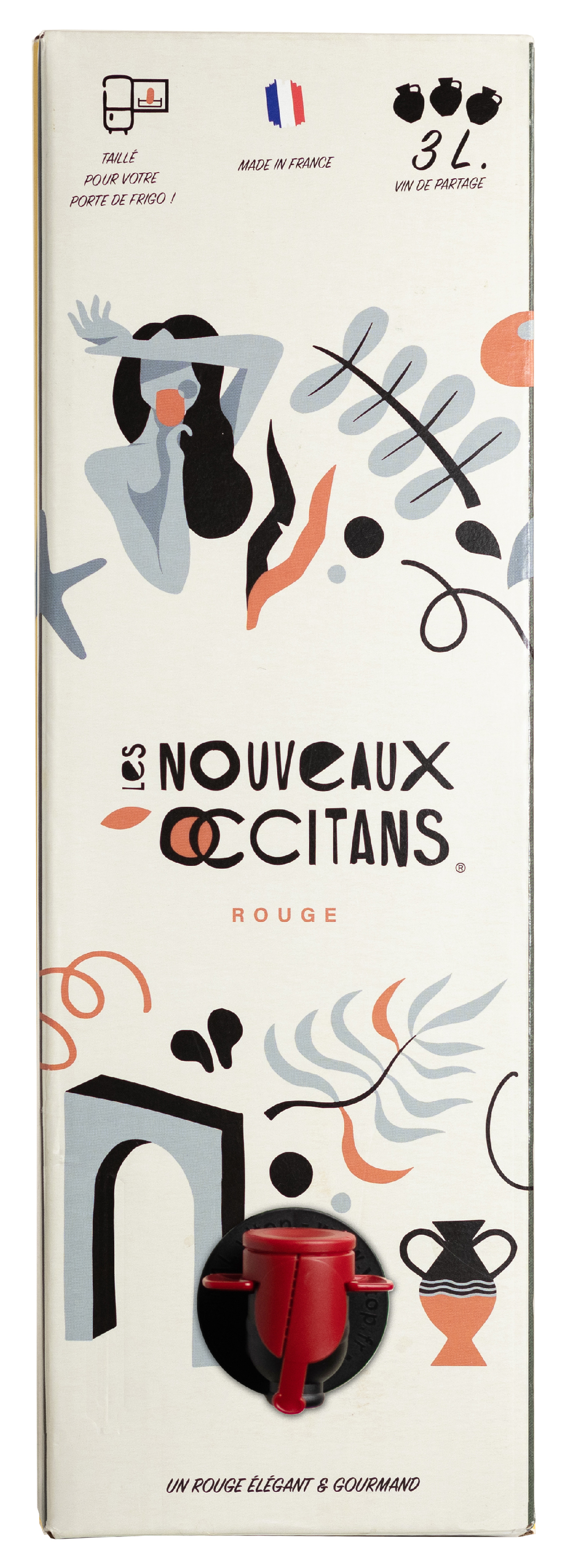 Le BIB Rouge en 3 Litres