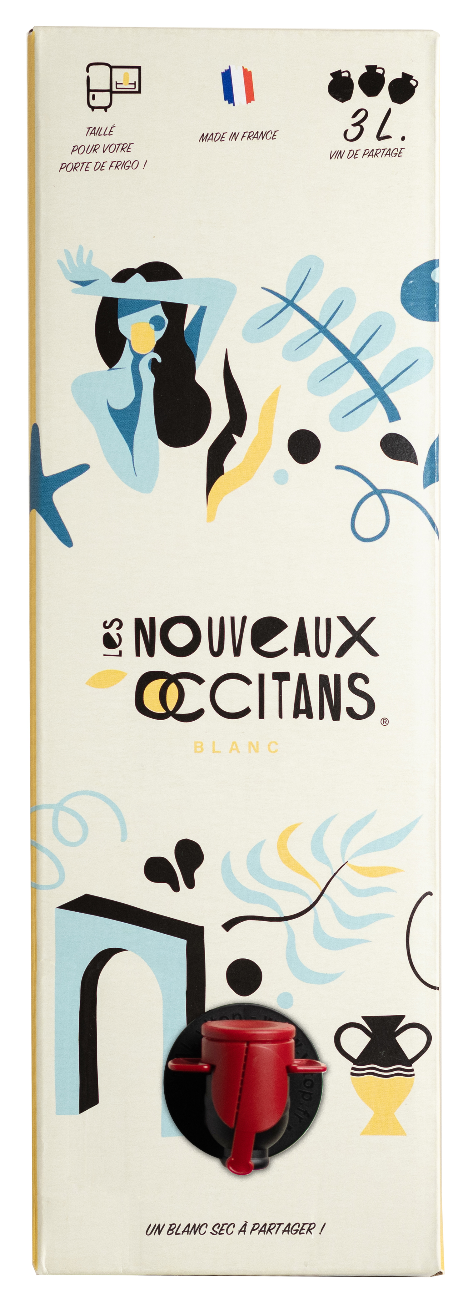 Le BIB Blanc en 3 Litres