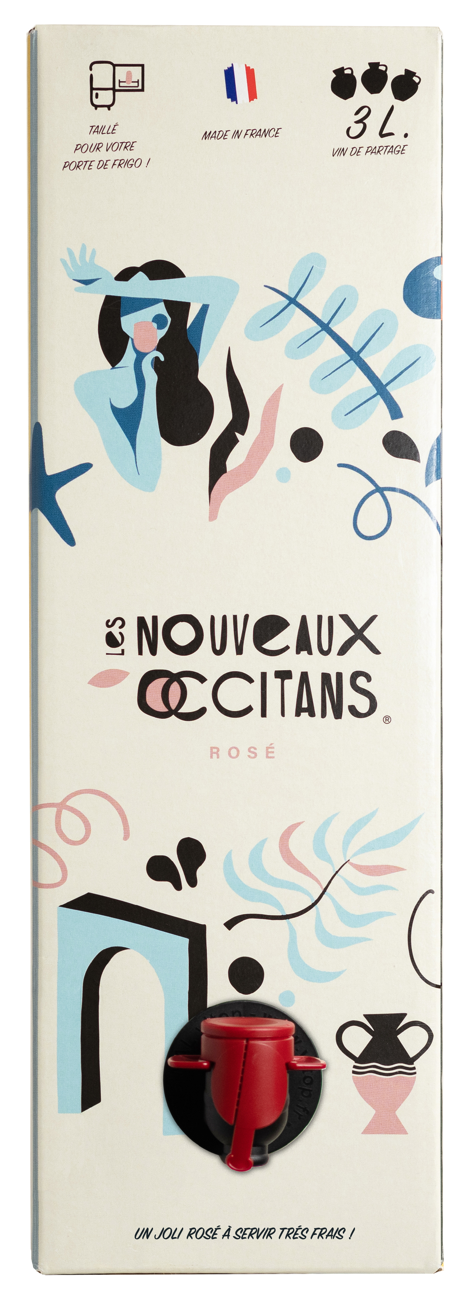 Le BIB Rose en 3 Litres