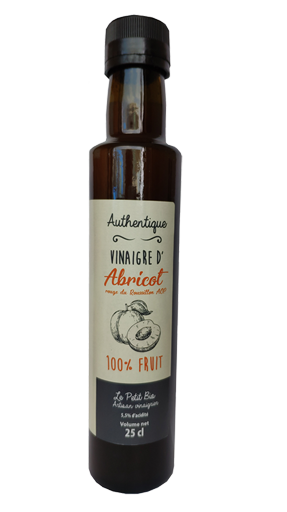 Authentique Vinaigre d abricot bio 