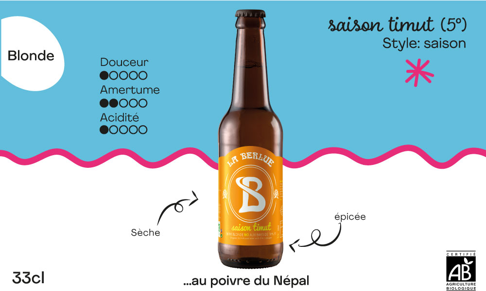 La Berlue - Blonde BIO (Saison Timut)