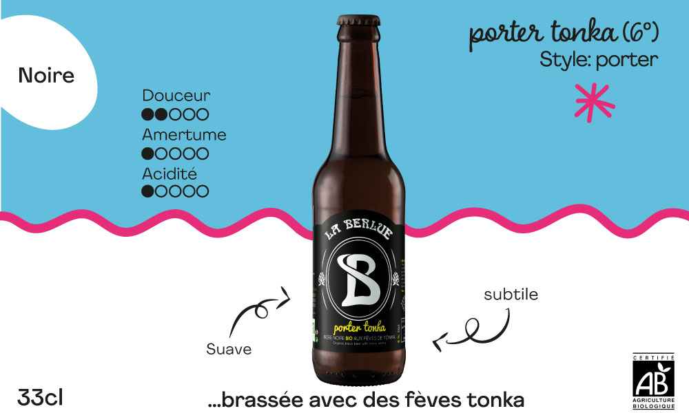 La Berlue - Noire BIO (Porter Tonka)