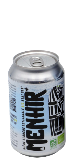La Menhir Blanche Artisanale Bio 33cL