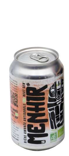 La Menhir Ambree Artisanale Bio 33cL