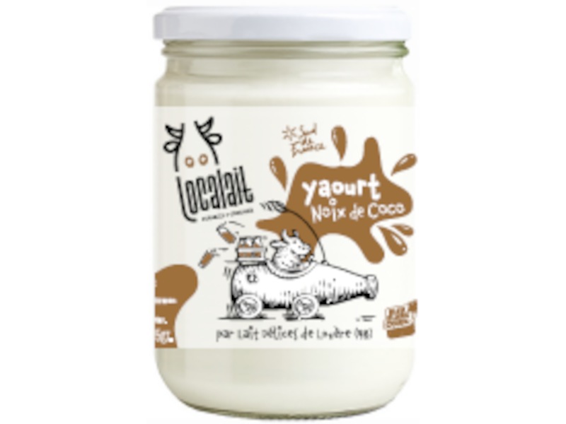 Yaourt local et ecoresponsable Noix de coco
