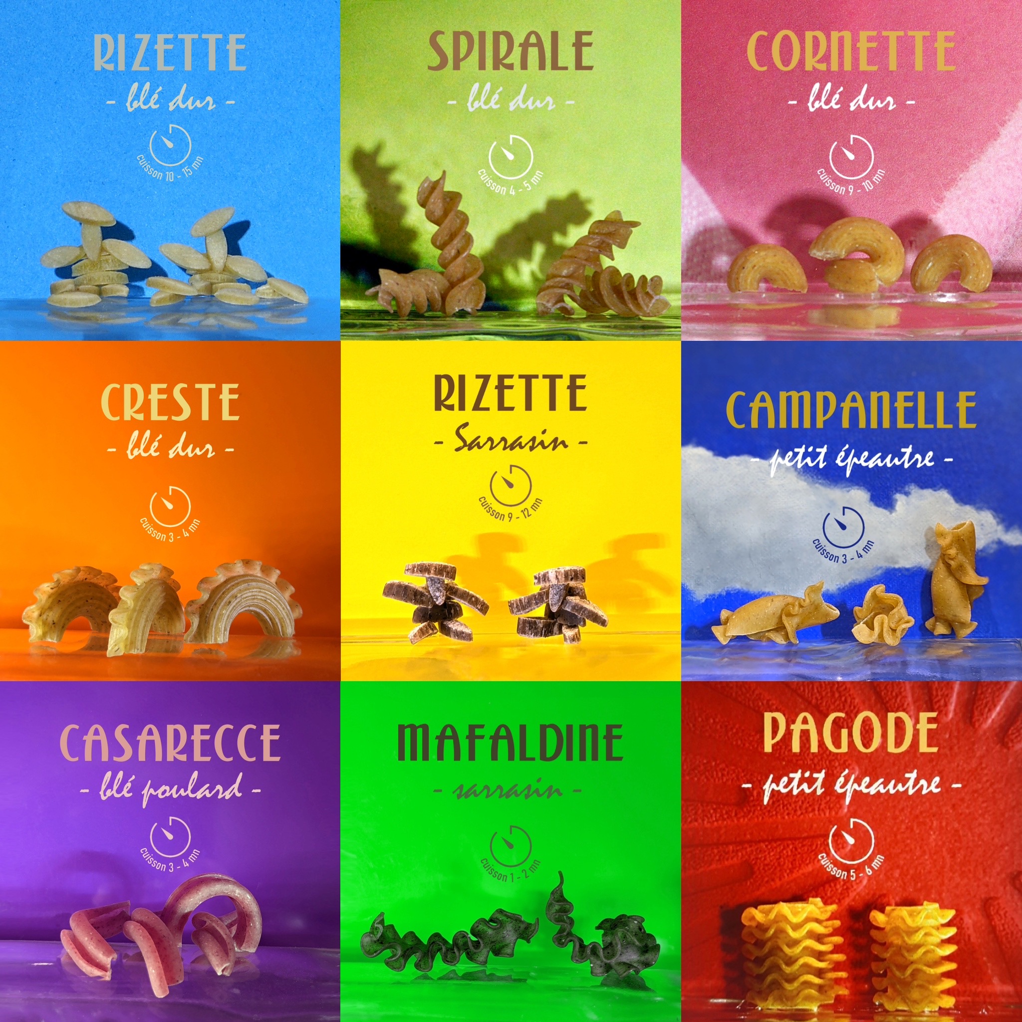 Pates BIO à la ferme