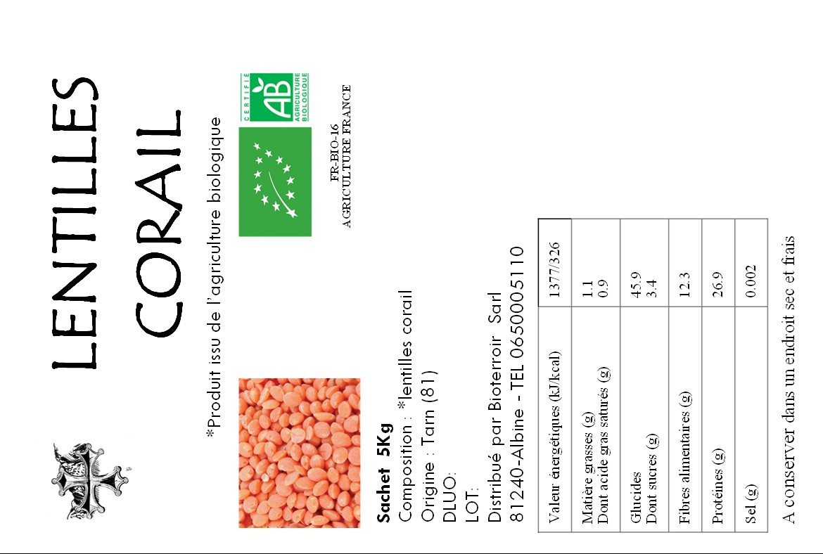 Lentille Corail