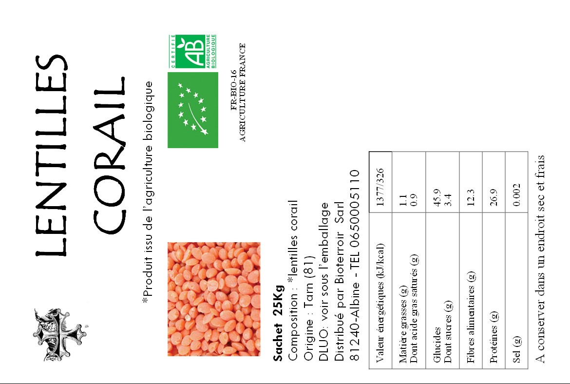 Lentille Corail