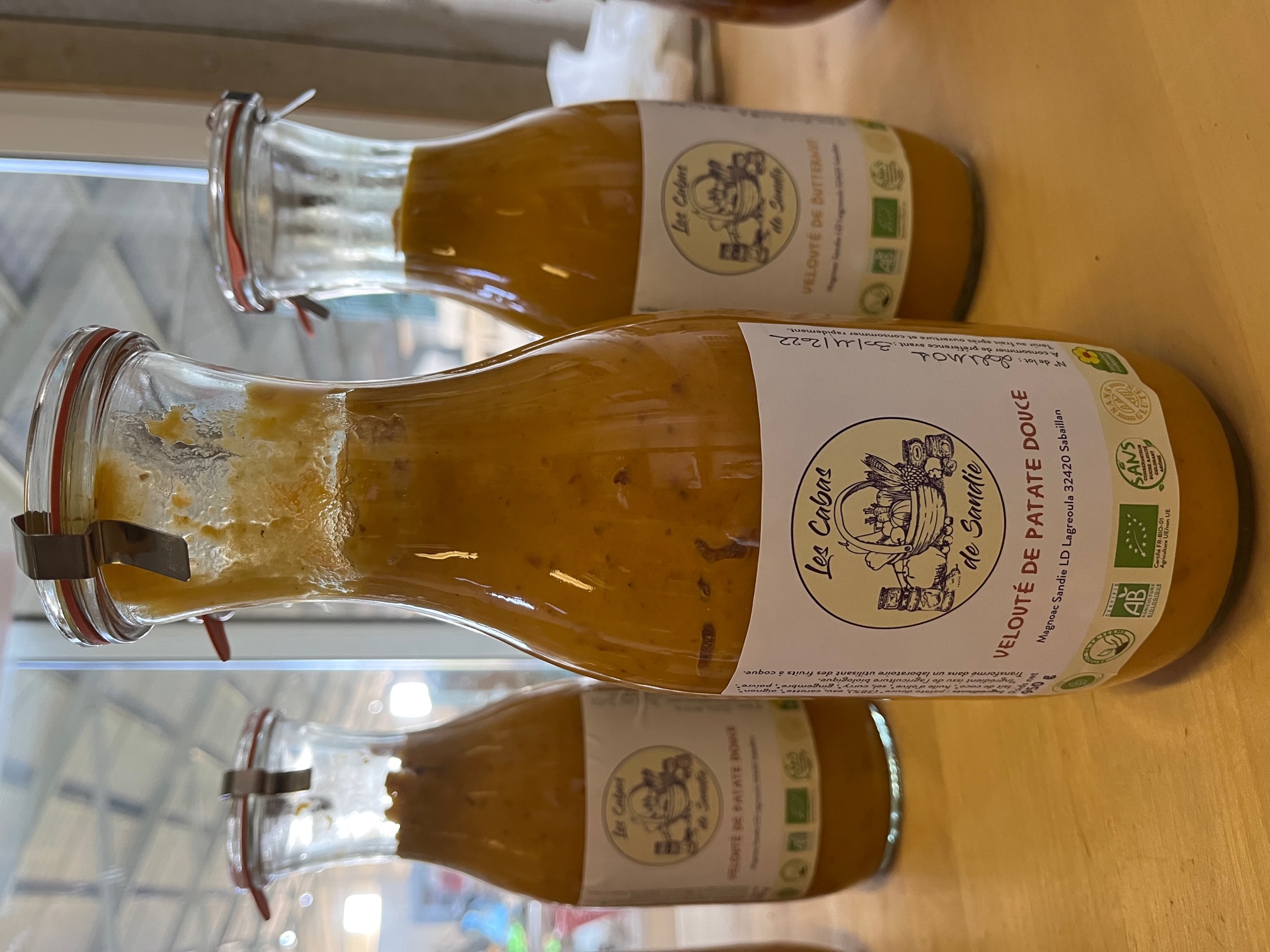 Veloute de patate douce