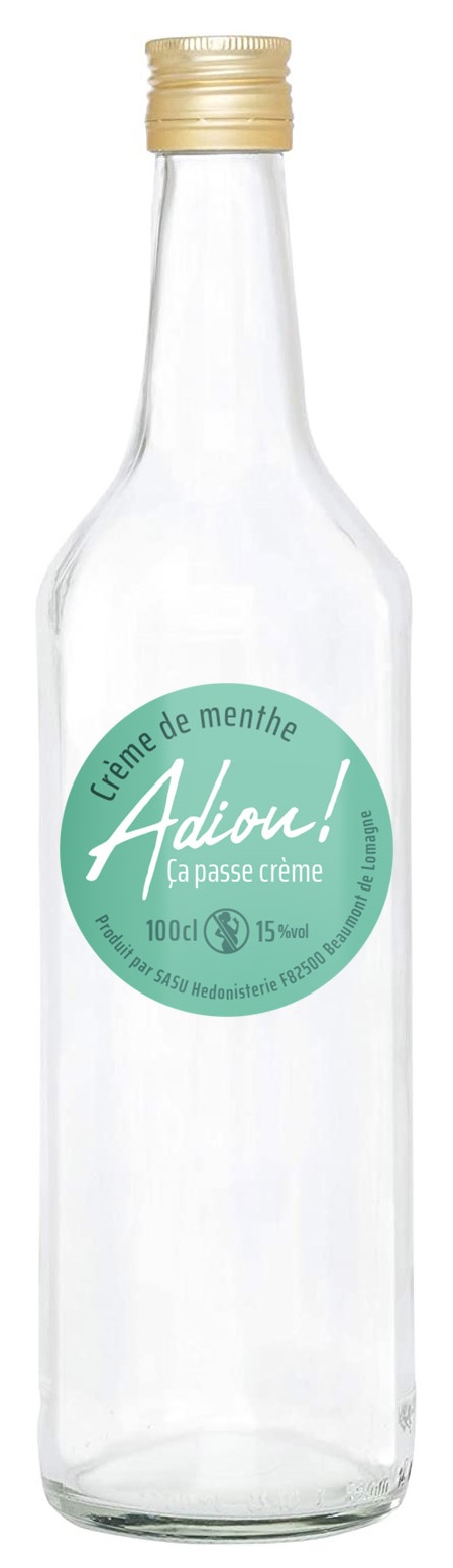 Creme de menthe Adiou!