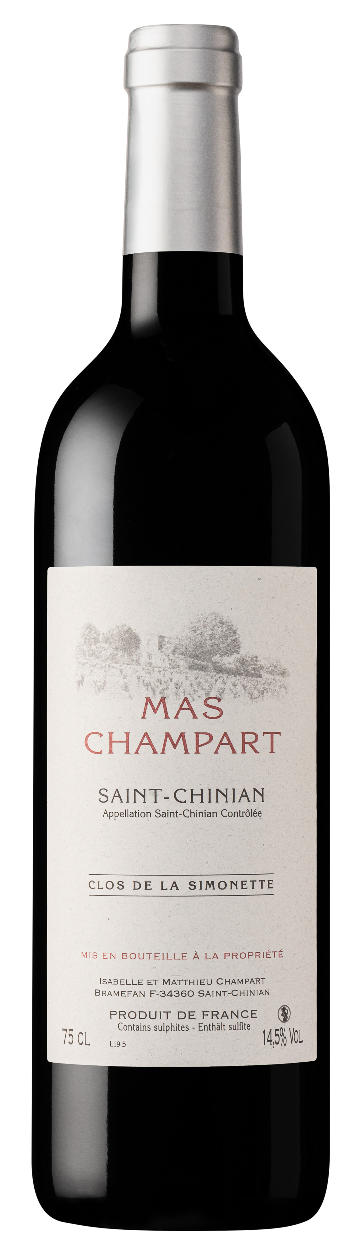 Clos de La Simonette 2019