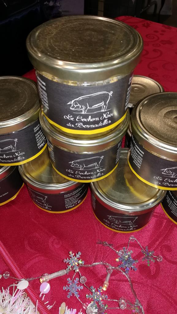 pate de campagne de cochon noir