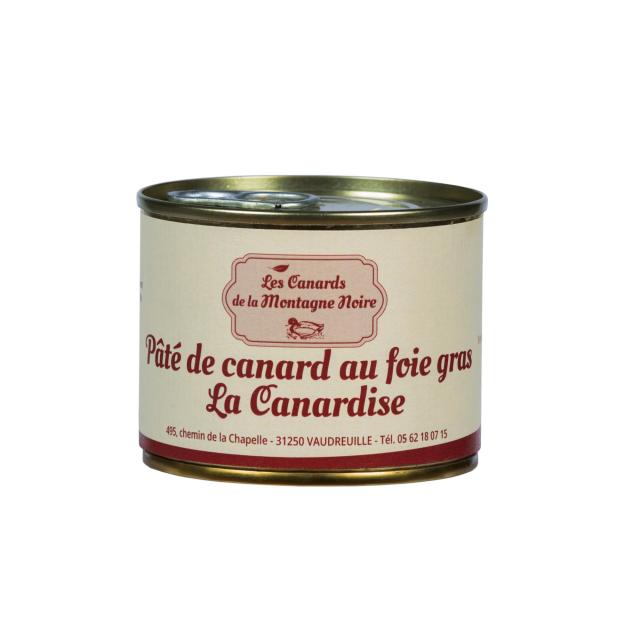 PATE DE CANARD AU FOIE GRAS