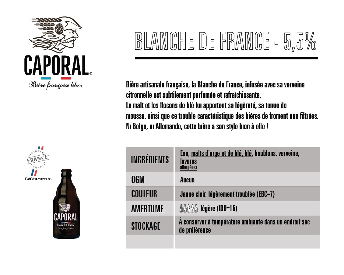 Blanche de France 5.5% - Fut 20L