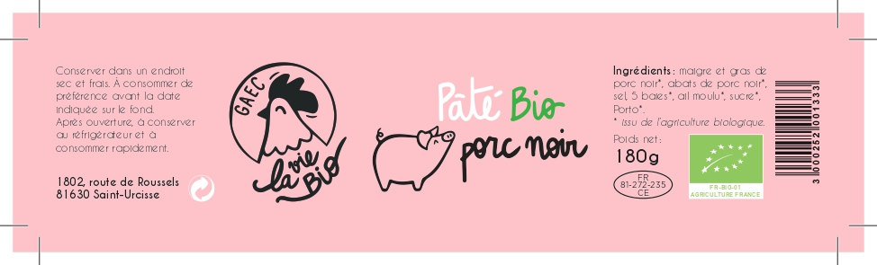PATE PUR PORC