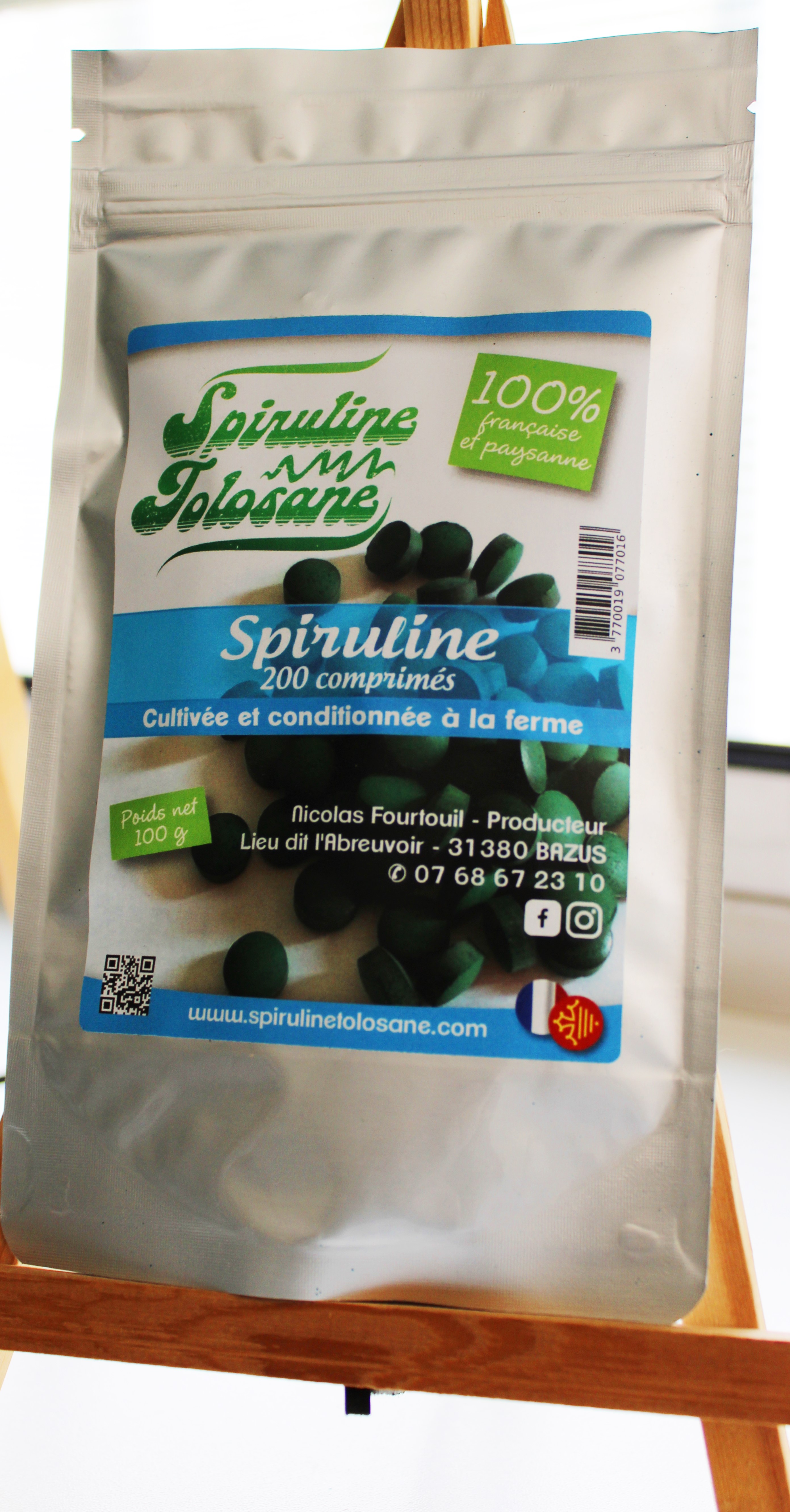 Spiruline en Comprimes (100g)