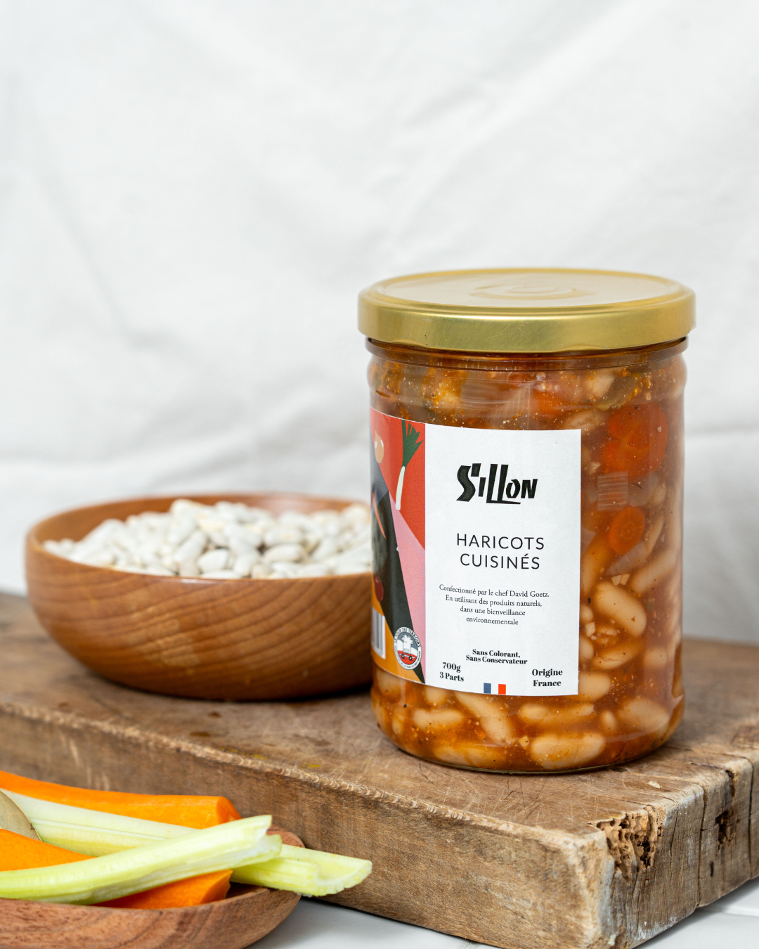 Haricots cuisine, comme un cassoulet - 560g - 2pers