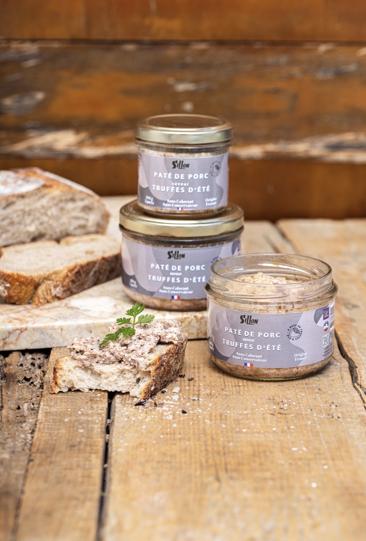 Pate de Porc, saveur Truffes d'Ete 180g