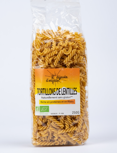 Pâtes pures lentilles (riches en protéines)