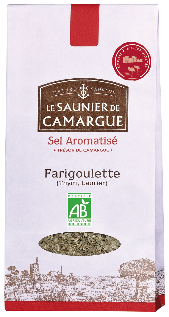 Pot Sel Gros de Camargue Farigoulette - Le Saunier de Camargue 