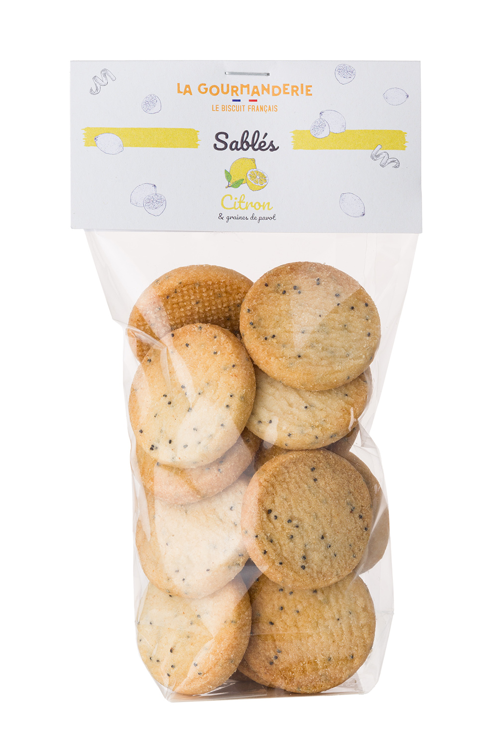 Sablés Citron Graines de pavot