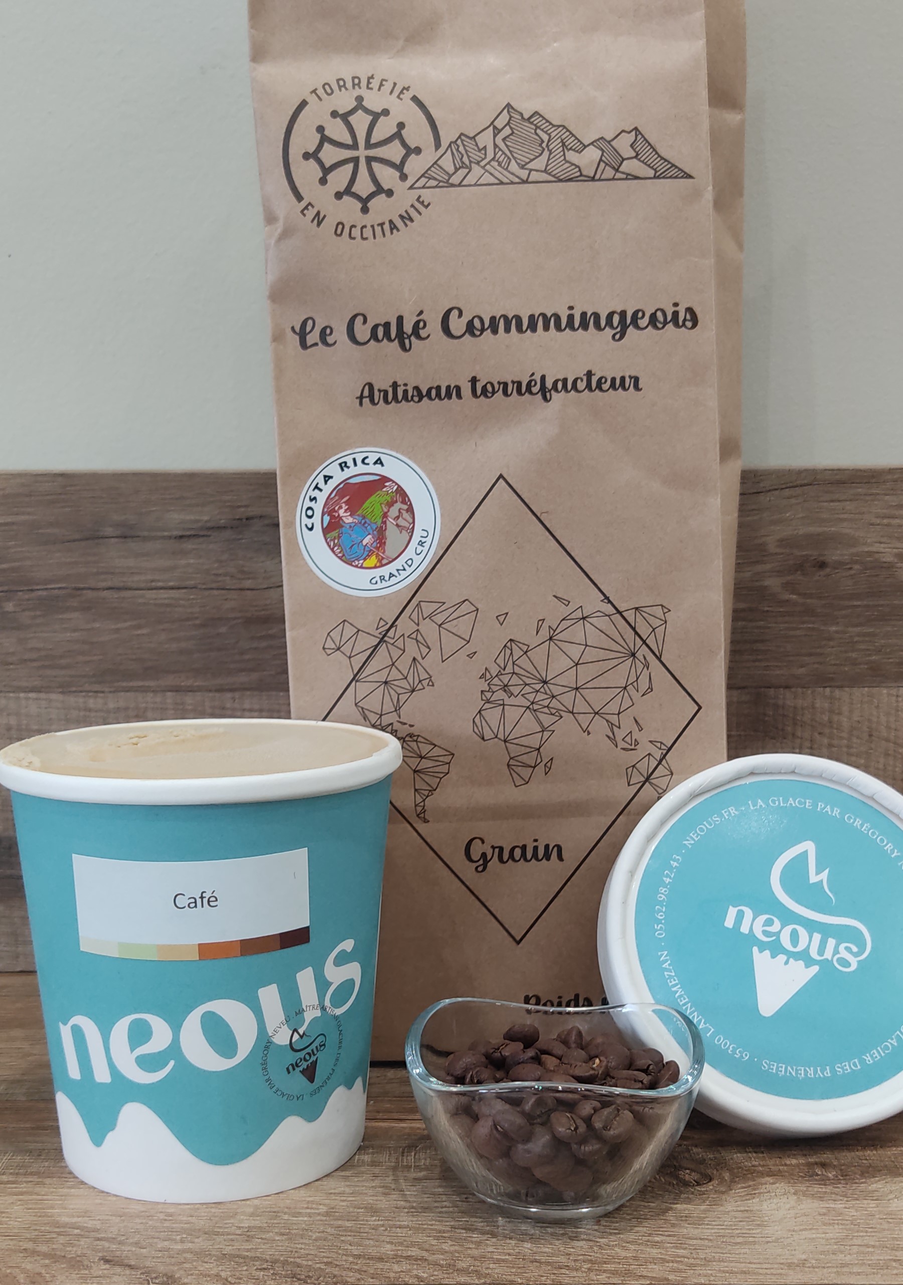 GLACE AU CAFE EN POT 100ml/475ml/950ml
