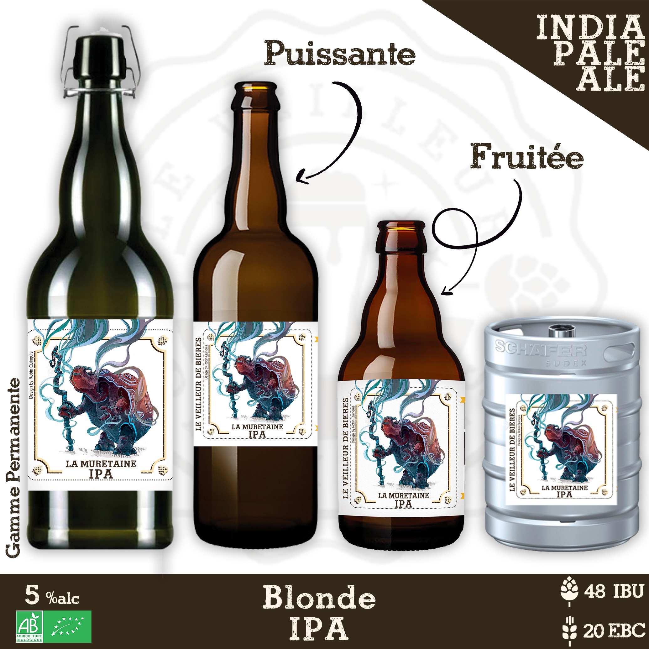 La Muretaine IPA - 33cl