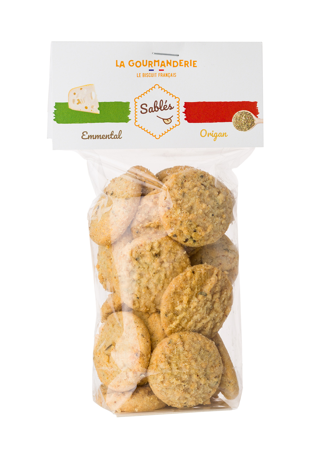 Sablés Emmental & Origan
