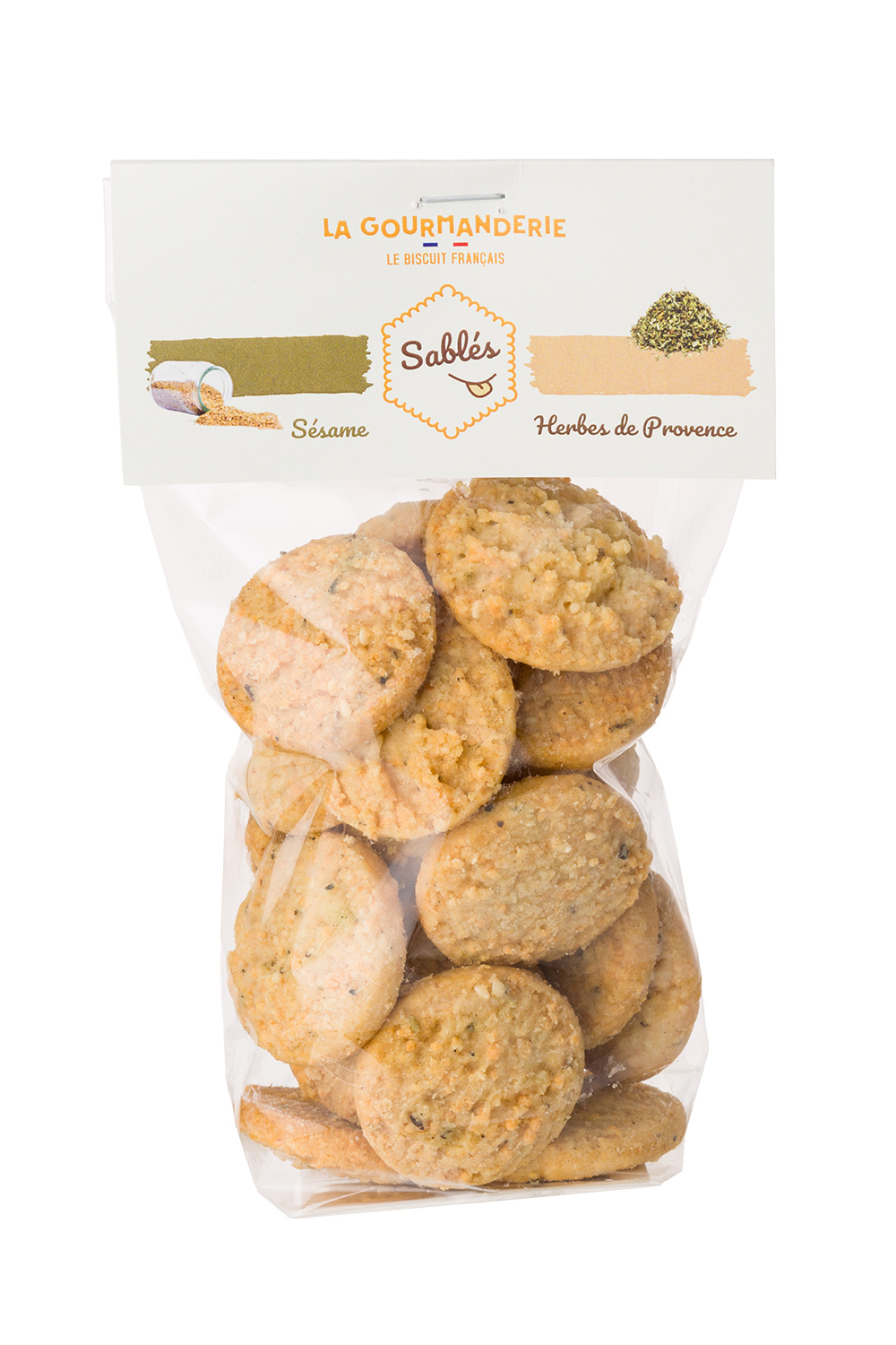 Sablés Sésame & Herbes de provence
