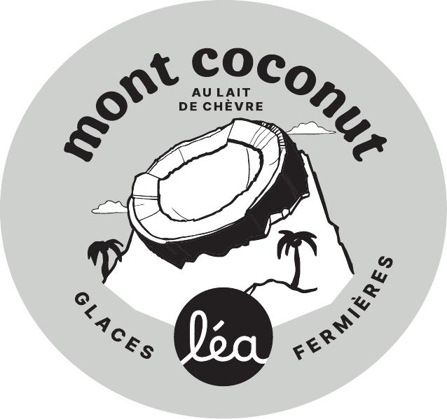 Glace fermière mont coconut au lait de chèvre