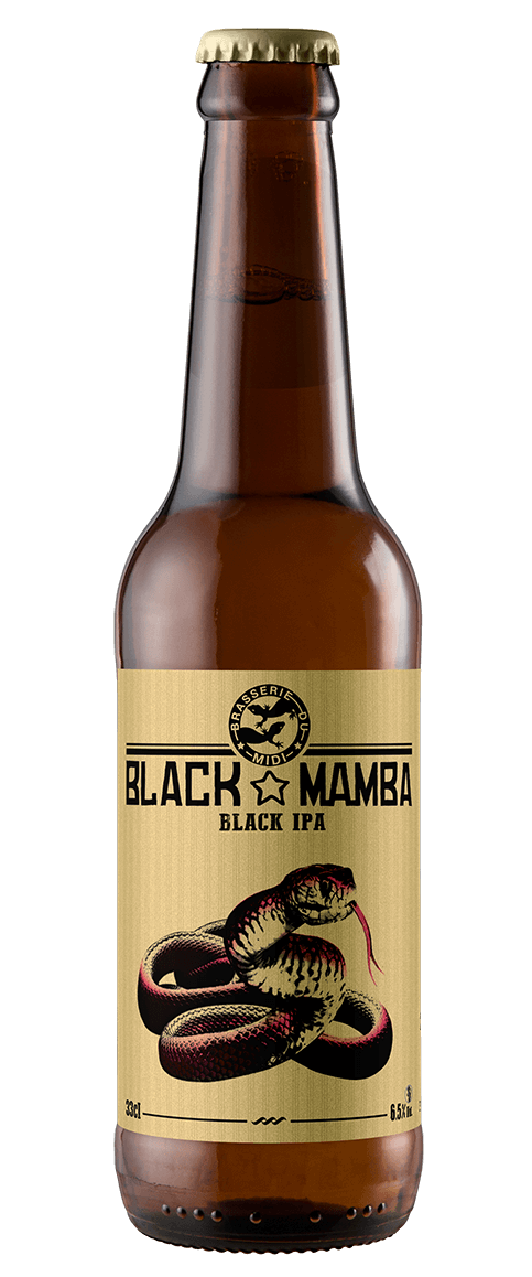 Brasserie du Midi - Black Mamba - Black IPA