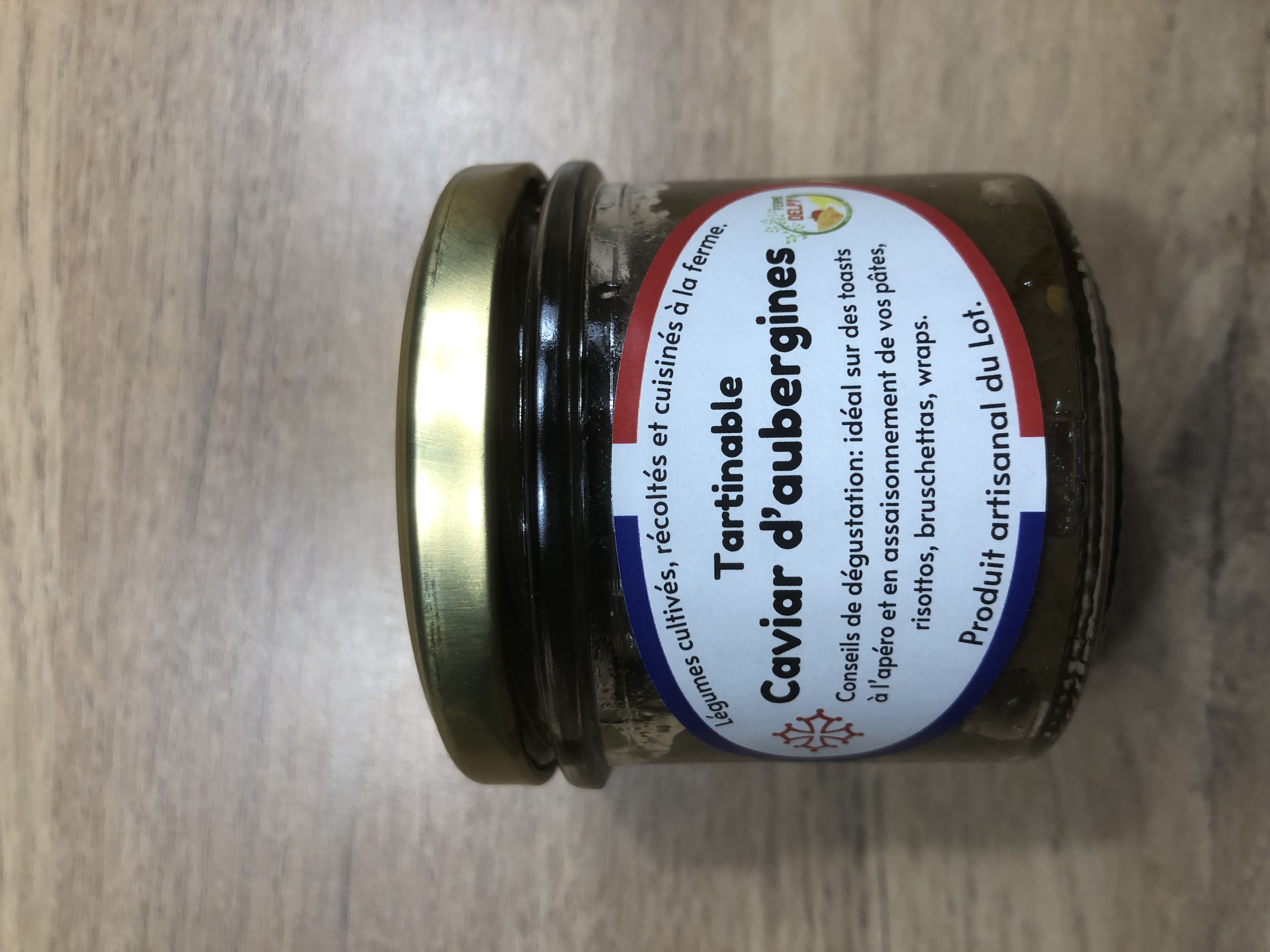 Tartinable Caviar d'Aubergines