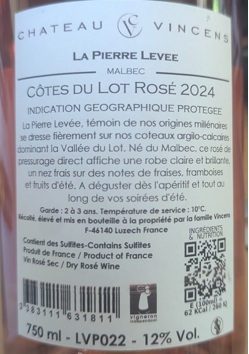La Pierre Levée Rosé 